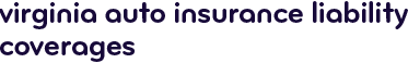 Virginia auto insurance vehicle coverages