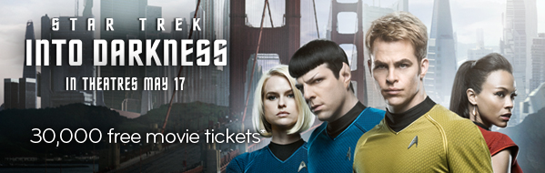 30,000 free movie tickets