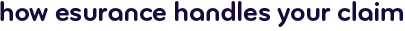 How Esurance handles your claim