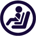 3-in-1 child safety seats