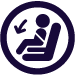 Built-in child safety seats