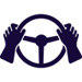 Keep both hands on the wheel