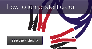 How to jump-start a car - see the video >