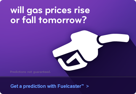 Will gas prices rise or fall tomorrow?